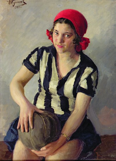 Una sportiva, 1928 da Ivan Semyonovich Kulikov